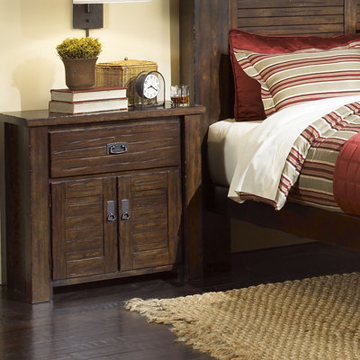 Click To Image : Trestlewood 1 Drawer Nightstand by Progressive Furniture Inc. Now