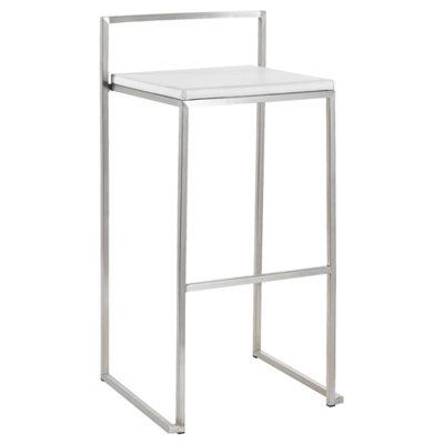 Nuevo Genoa Counter Stool in Brown