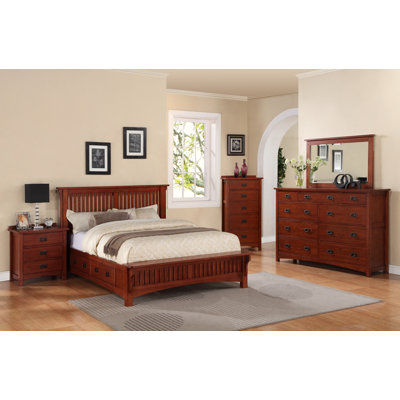 Mission Storage Slat Bedroom Collection by Michael Ashton Design -image