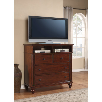 Cheshire 4 Drawer Media Chest by Michael Ashton Design -image