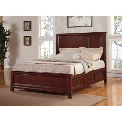 Woodstock Storage Panel Bed by Michael Ashton Design -image