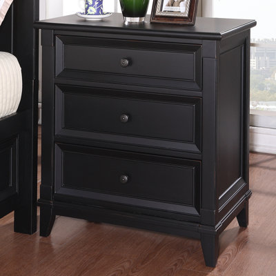 Woodstock 3 Drawer Nightstand by Michael Ashton Design -image