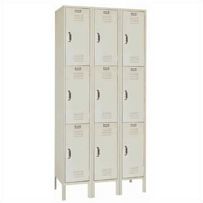 Lyon Workspace Products Triple Tier Locker - 3 Sections (Unassembled)