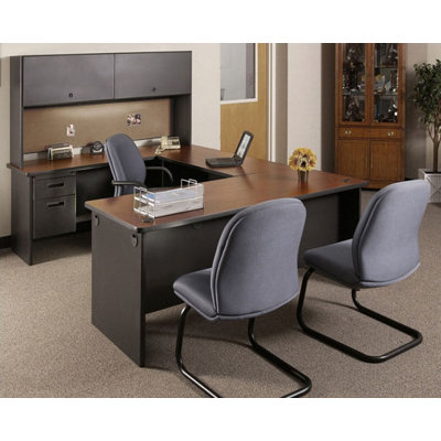 Marvel Office Furniture Pronto Contemporary Double Pedestal Credenza