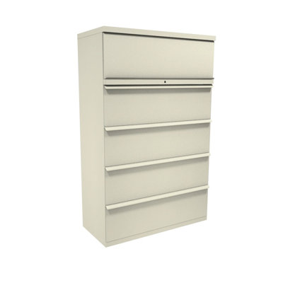 Marvel Office Furniture Zapf Five Drawer Lateral File