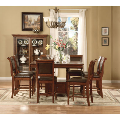 Legends Furniture Cambridge 24" Counter Height Bar Stool in Cherry