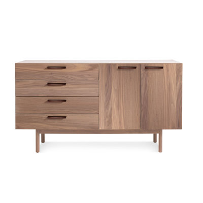 Shale 4 Drawer 2 Door Credenza by Blu Dot -image