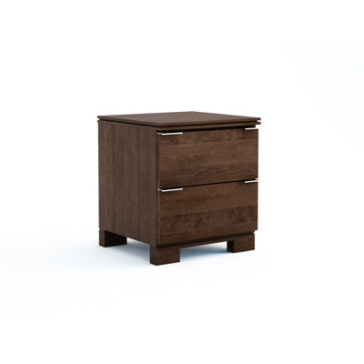 Grandview 2 Drawer Nightstand by College Woodwork -image