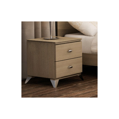Click To Image : Fraser 2 Drawer Nightstand by College Woodwork Now