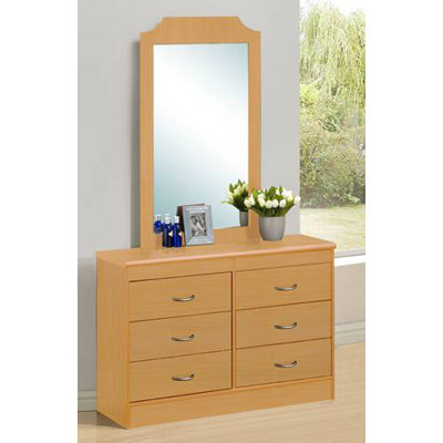 Click To Image : 6 Drawer Dresser by Hodedah Now