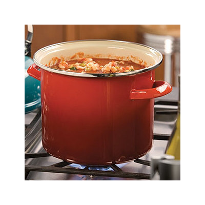 Le Creuset Enamel On Steel Stock Pot with Lid