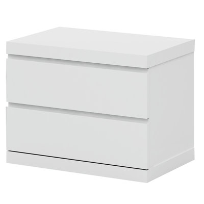 Anna 2 Drawer Nightstand by Whiteline Imports -image