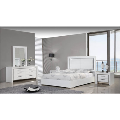 Click To Image : Ibiza Bedroom Collection by Whiteline Imports Now