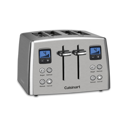 Cuisinart Compact 4-Slice Stainless Steel Toaster