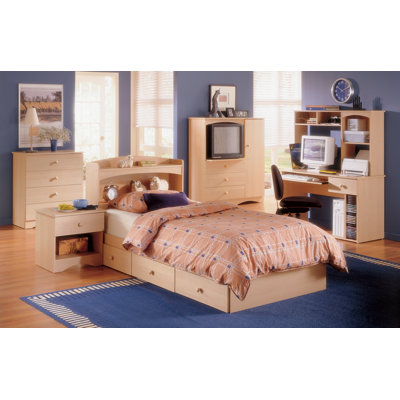 Nexera Alegria Bookcase Twin Headboard