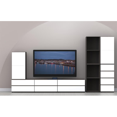 Nexera Allure 36" Storage Cabinet in Ebony