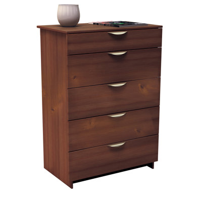 Nexera Nocce Truffle 5 Drawer Chest