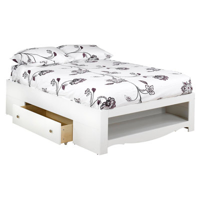 Nexera Dixie Bed in White Lacquer