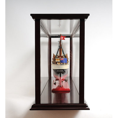 Old Modern Handicrafts Display Case For Cruise Liner Mid