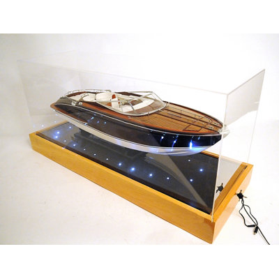 Old Modern Handicrafts Special Case With Lights For Speed Boats