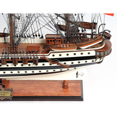 Old Modern Handicrafts Amerigo Vespucci Painted