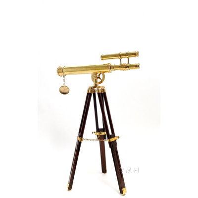 Old Modern Handicrafts 18" Telescope with Stand
