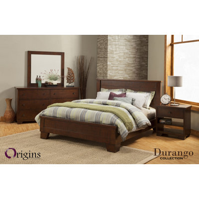 Durango Platform Bedroom Collection by Origins by Alpine -image