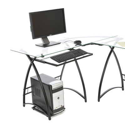 Home Loft Concept Alexa 6mm L-Shaped Computer Desk