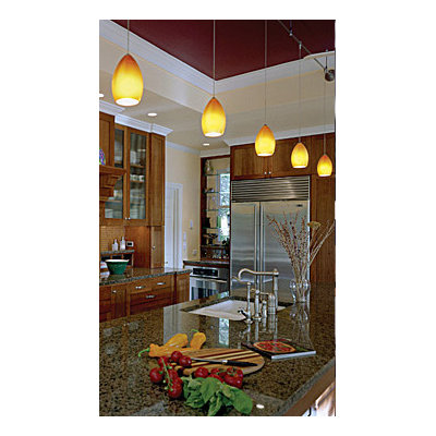 Tech Lighting Firefrost 1 Light Kable Lite Pendant