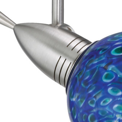 Tech Lighting Aero Track Head with Firebird Glass