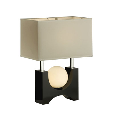 Golden Gate Table Lamp in Gloss Black