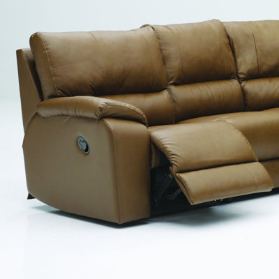 Palliser Furniture Shields Leather Reclining Sectional