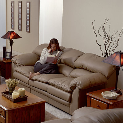 Palliser Furniture Shanti Leather Sleeper Sofa