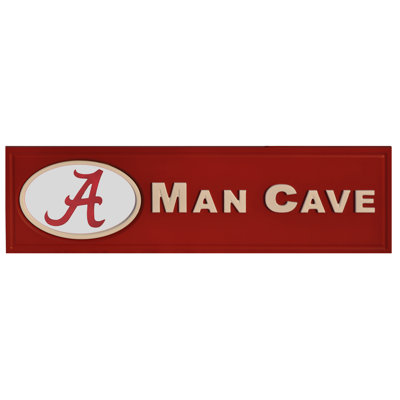 Fan Creations NCAA Man Cave Plaque