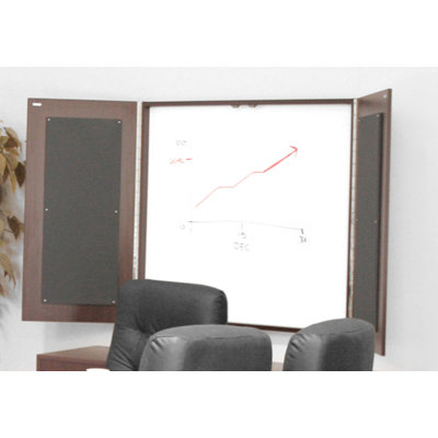 Regency 71" x 35"  Boat Shape Conference Table Office Set
