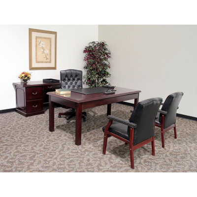 Regency Prestige Traditional Veneer Executive Writing Desk