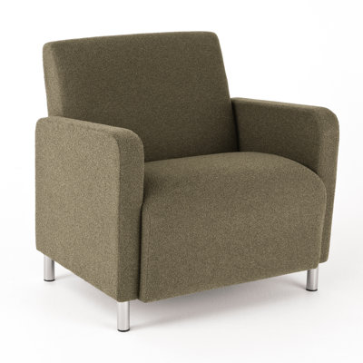 Lesro Ravenna Series Lounge Chair with Wood Frame