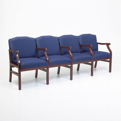 Lesro Madison Four Seats with Wood Leg