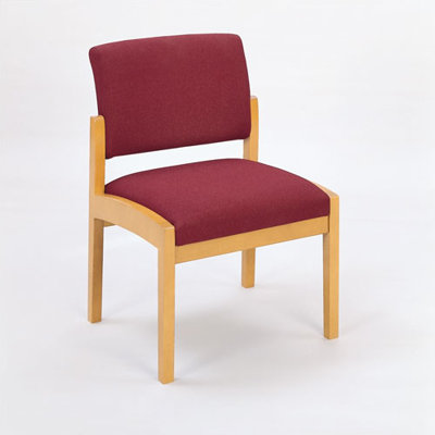 Lesro Lenox Guest Chair with Wood Leg
