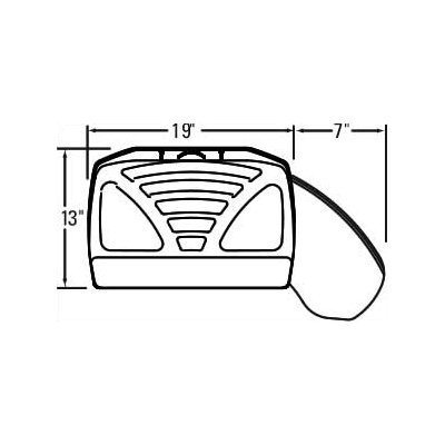 Workrite Ergonomics Banana-Board Keyboard Tray and Mouse Platform with Single Adjustable Arm