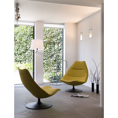 Artifort 585 Chair and Ottoman by Geoffrey Harcourt
