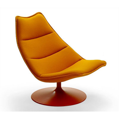 Artifort 585 Chair and Ottoman by Geoffrey Harcourt