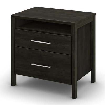 Gravity 2 Drawer Nightstand by South Shore -image
