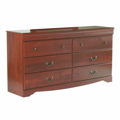 Vintage 6 Drawer Double Dresser by South Shore -image