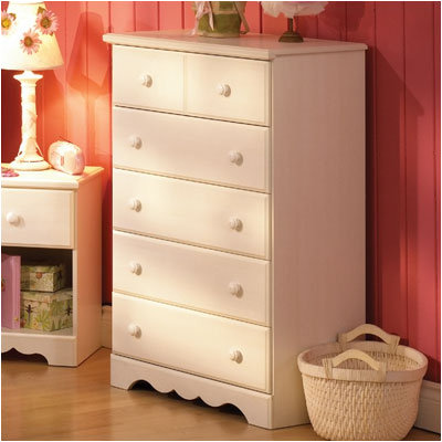 Summer Breeze White 5 Drawer Chest by South Shore -image