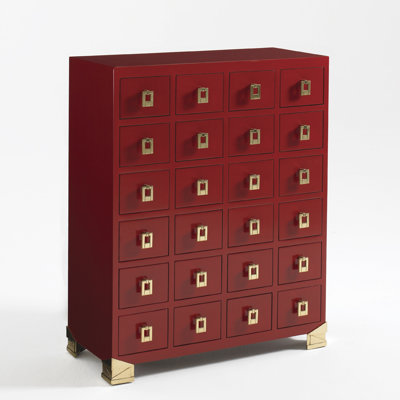 Click To Image : Mandalay 24 Drawer Gentleman's Chest by Aquarius Furniture Now