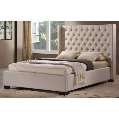 Newport Wingback Bed by LuXeo -image