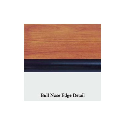 ABCO 48" Diameter Bull Nose Round Top Gathering Table with X-Base