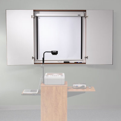 ABCO Conference Cabinet with Optional Projector Screen