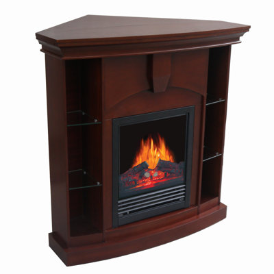 CORNER ELECTRIC FIREPLACE PACKAGES - MANTELSDIRECT.COM